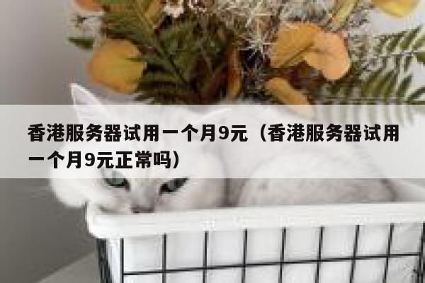 香港服务器试用一个月9元（香港服务器试用一个月9元正常吗）