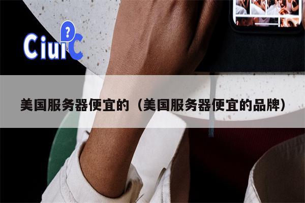 美国服务器便宜的（美国服务器便宜的品牌）