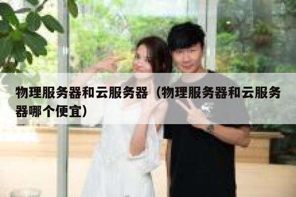物理服务器和云服务器（物理服务器和云服务器哪个便宜）