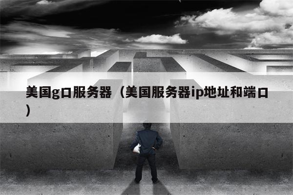 美国g口服务器（美国服务器ip地址和端口）