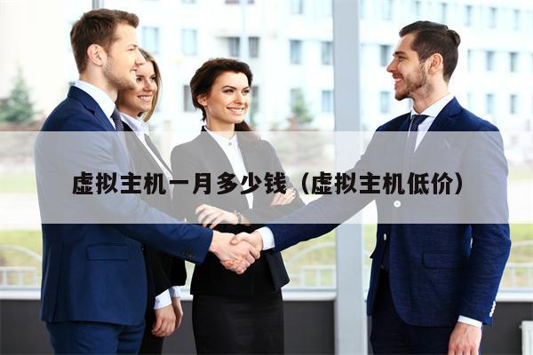 虚拟主机一月多少钱（虚拟主机低价）
