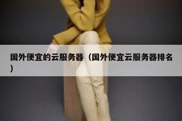 国外便宜的云服务器（国外便宜云服务器排名）