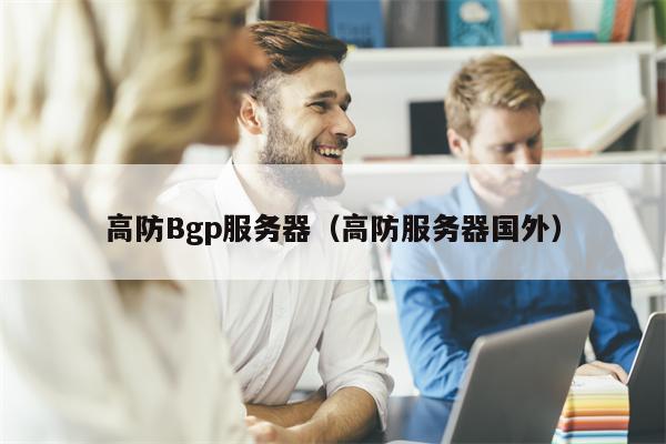高防Bgp服务器（高防服务器国外）