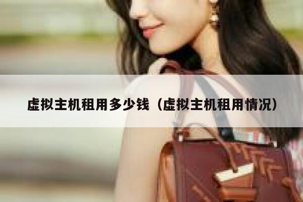 虚拟主机租用多少钱（虚拟主机租用情况）