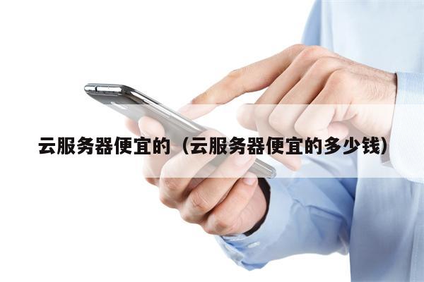 云服务器便宜的（云服务器便宜的多少钱）
