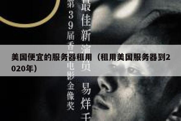 美国便宜的服务器租用（租用美国服务器到2020年）