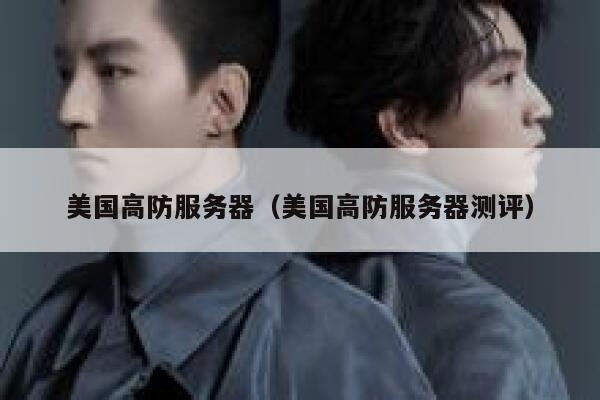 美国高防服务器（美国高防服务器测评）
