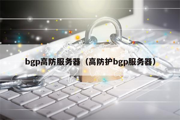 bgp高防服务器（高防护bgp服务器）