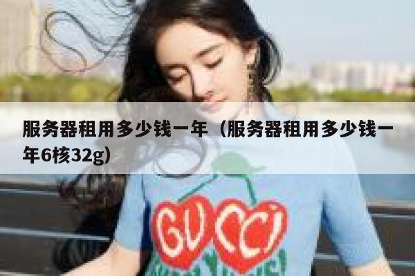 服务器租用多少钱一年（服务器租用多少钱一年6核32g）