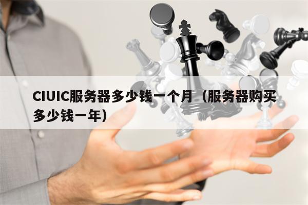 CIUIC服务器多少钱一个月（服务器购买多少钱一年）