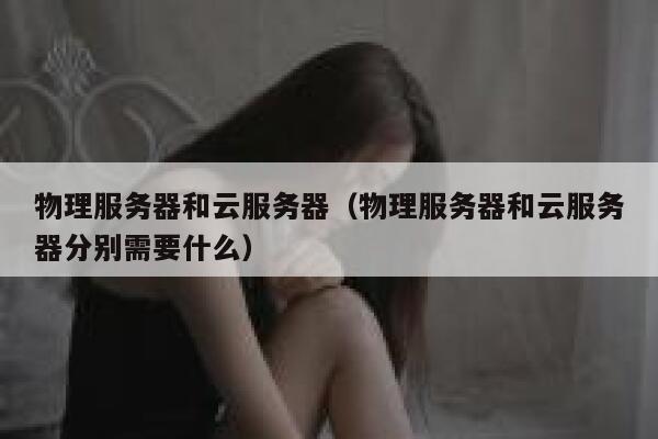 物理服务器和云服务器（物理服务器和云服务器分别需要什么）
