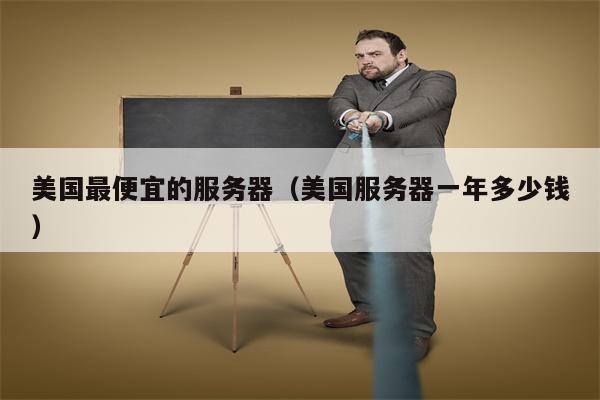 美国最便宜的服务器（美国服务器一年多少钱）