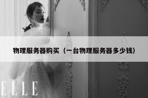 物理服务器购买（一台物理服务器多少钱）