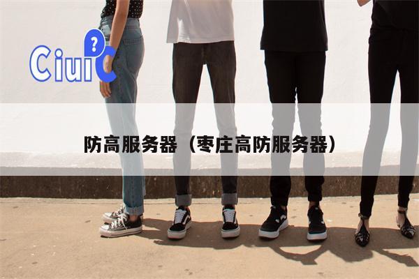 防高服务器（枣庄高防服务器）