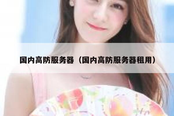 国内高防服务器（国内高防服务器租用）
