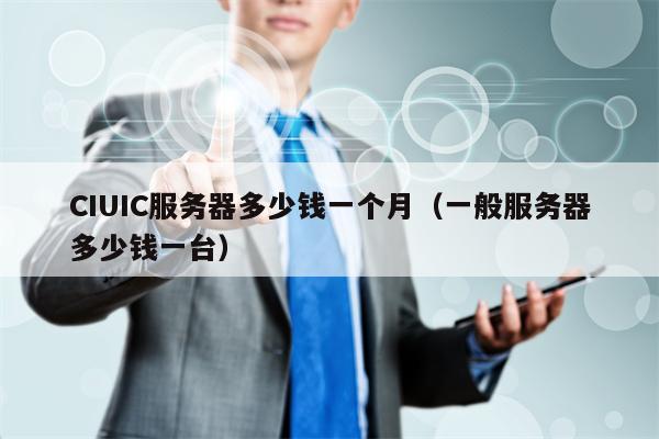 CIUIC服务器多少钱一个月（一般服务器多少钱一台）