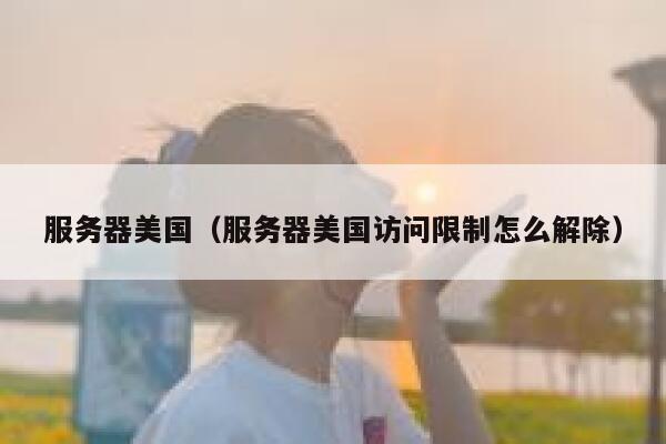 服务器美国（服务器美国访问限制怎么解除）