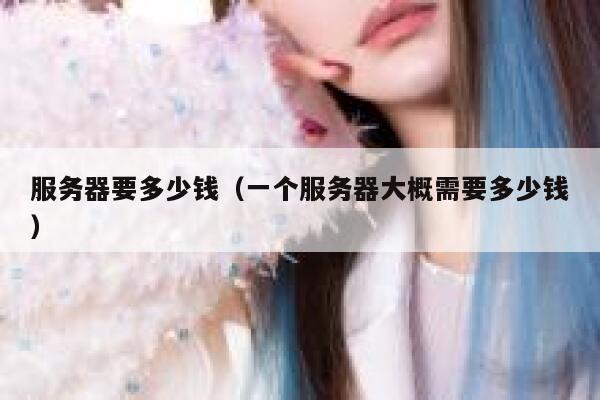服务器要多少钱（一个服务器大概需要多少钱）