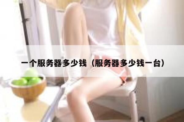 一个服务器多少钱（服务器多少钱一台）
