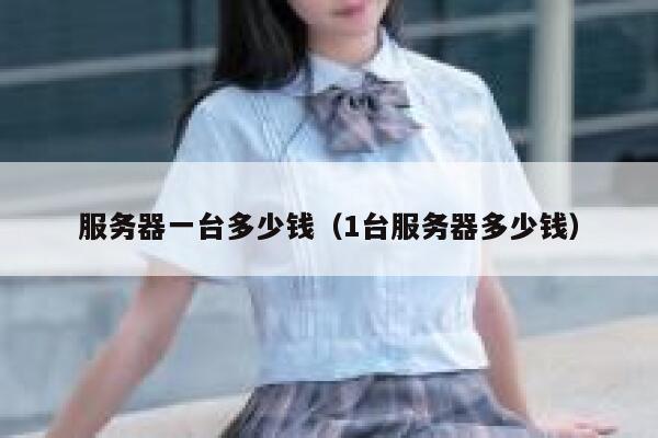 服务器一台多少钱（1台服务器多少钱）