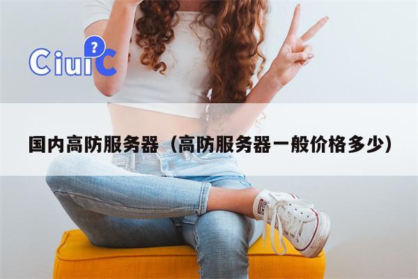 国内高防服务器（高防服务器一般价格多少）