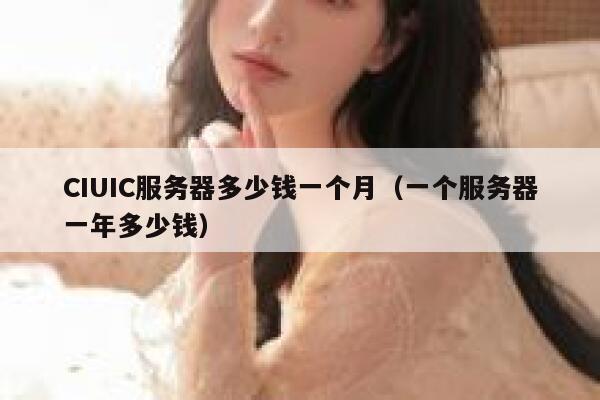 详细阅读:CIUIC服务器多少钱一个月(一个服务器一年多少钱) CIUIC服务器多少钱一个月(一个服务器一年多少钱)